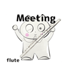orchestra flute for everyone English ver（個別スタンプ：5）