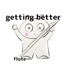 orchestra flute for everyone English ver（個別スタンプ：6）