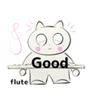 orchestra flute for everyone English ver（個別スタンプ：13）
