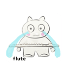orchestra flute for everyone English ver（個別スタンプ：17）