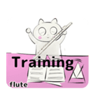orchestra flute for everyone English ver（個別スタンプ：19）