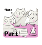 orchestra flute for everyone English ver（個別スタンプ：20）
