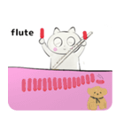 orchestra flute for everyone English ver（個別スタンプ：21）