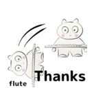 orchestra flute for everyone English ver（個別スタンプ：26）