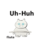 orchestra flute for everyone English ver（個別スタンプ：32）