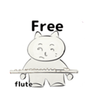 orchestra flute for everyone English ver（個別スタンプ：33）