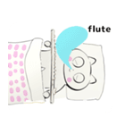 orchestra flute for everyone English ver（個別スタンプ：36）