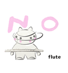 orchestra flute for everyone English ver（個別スタンプ：37）