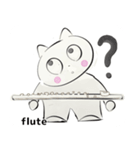 orchestra flute for everyone English ver（個別スタンプ：39）