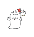 ばけにゃんとマシロ（個別スタンプ：3）