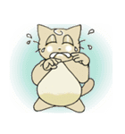 Big wheat cat family III（個別スタンプ：4）