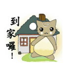 Big wheat cat family III（個別スタンプ：13）