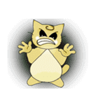 Big wheat cat family III（個別スタンプ：23）