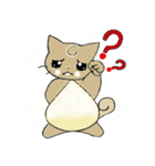 Big wheat cat family III（個別スタンプ：24）