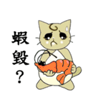 Big wheat cat family III（個別スタンプ：25）