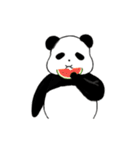 Little lovely panda（個別スタンプ：4）