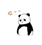 Little lovely panda（個別スタンプ：19）