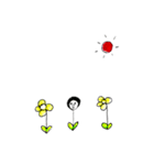 忙しい毎日に癒される、女の子スタンプ（個別スタンプ：5）