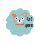 Meawmeaw in August, Don't give up（個別スタンプ：3）