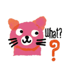 Meawmeaw in August, Don't give up（個別スタンプ：13）