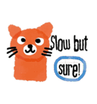 Meawmeaw in August, Don't give up（個別スタンプ：16）