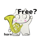 orchestra Horn for everyone English ver（個別スタンプ：4）