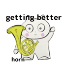 orchestra Horn for everyone English ver（個別スタンプ：6）