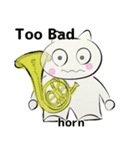 orchestra Horn for everyone English ver（個別スタンプ：7）