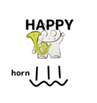 orchestra Horn for everyone English ver（個別スタンプ：15）
