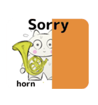 orchestra Horn for everyone English ver（個別スタンプ：18）