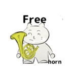 orchestra Horn for everyone English ver（個別スタンプ：33）