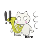 orchestra Horn for everyone English ver（個別スタンプ：38）