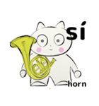 orchestra Horn for everyone Spain ver（個別スタンプ：1）