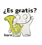 orchestra Horn for everyone Spain ver（個別スタンプ：4）