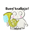 orchestra Horn for everyone Spain ver（個別スタンプ：12）
