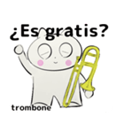 orchestra trombone everyone Spain ver（個別スタンプ：4）