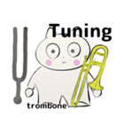 orchestra trombone everyone Spain ver（個別スタンプ：10）