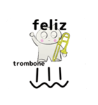 orchestra trombone everyone Spain ver（個別スタンプ：15）