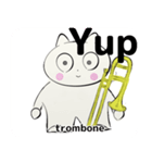 orchestra trombone everyone English ver（個別スタンプ：1）