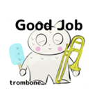 orchestra trombone everyone English ver（個別スタンプ：12）