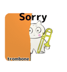 orchestra trombone everyone English ver（個別スタンプ：18）