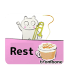orchestra trombone everyone English ver（個別スタンプ：24）