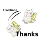 orchestra trombone everyone English ver（個別スタンプ：26）