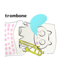 orchestra trombone everyone English ver（個別スタンプ：36）