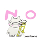 orchestra trombone everyone English ver（個別スタンプ：37）