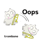 orchestra trombone everyone English ver（個別スタンプ：40）