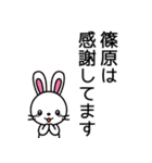 篠原はお腹が減ると機嫌悪い（個別スタンプ：18）