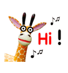 Giraffe and duck（個別スタンプ：9）