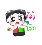 Hello my name is Masaru....^^（個別スタンプ：4）