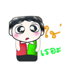 Hello my name is Masaru....^^（個別スタンプ：10）